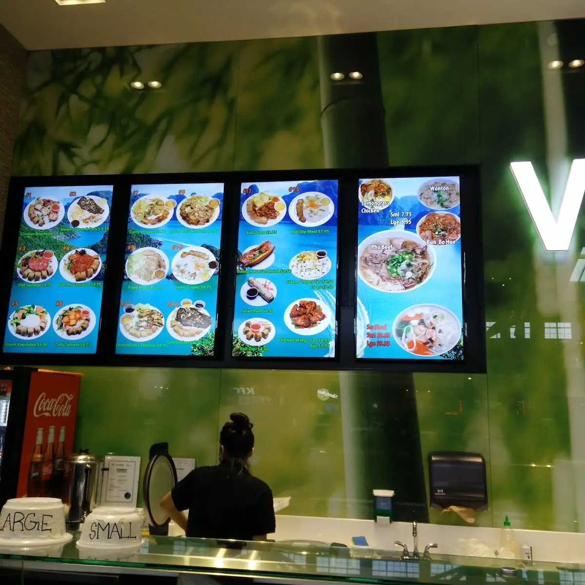 Menu, Vina Vietnamese