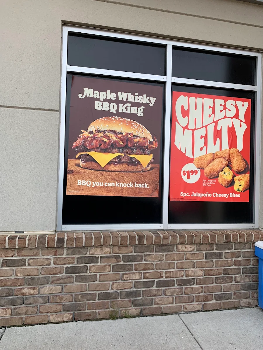 Menu, Burger King