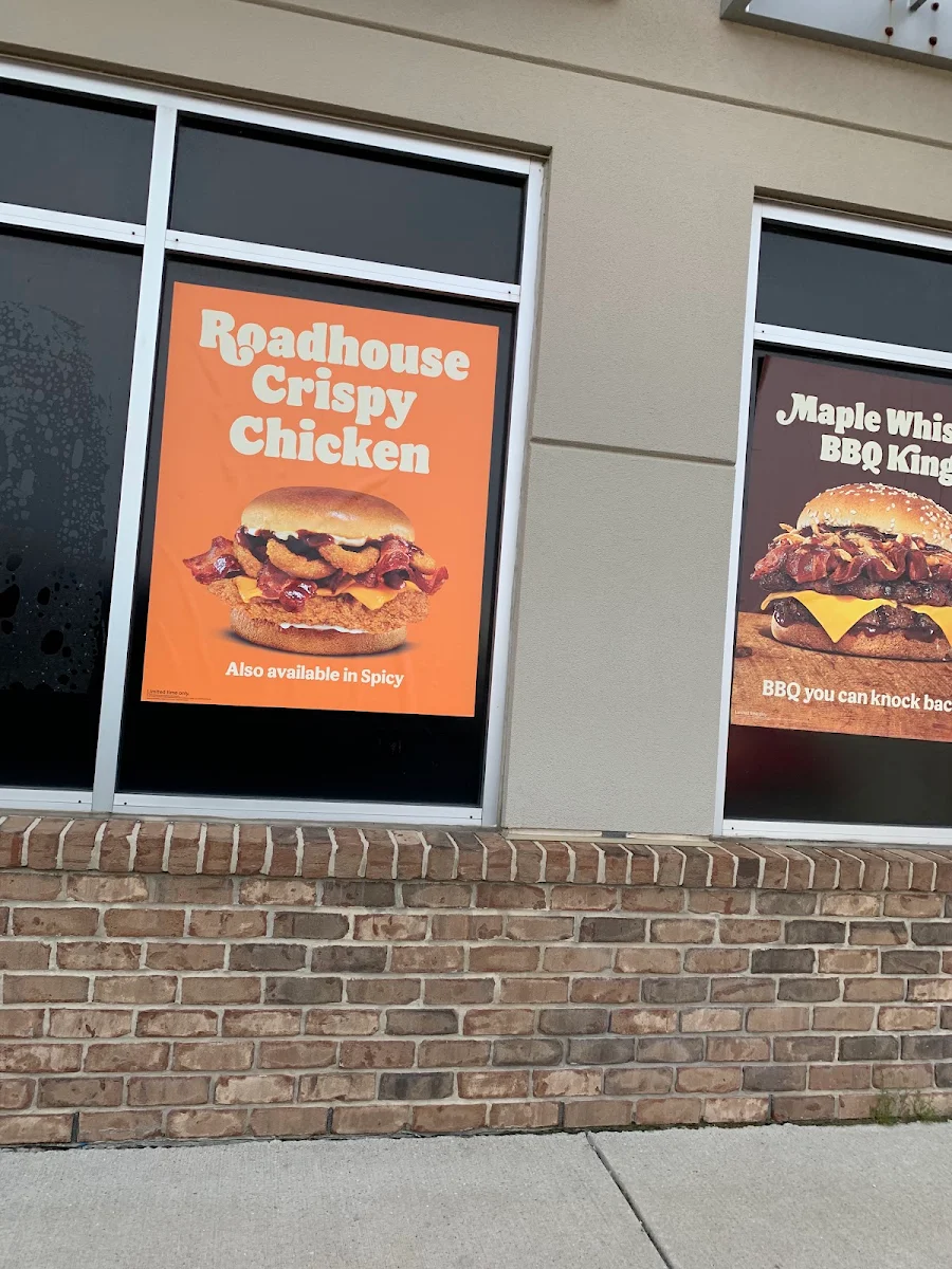 Menu, Burger King