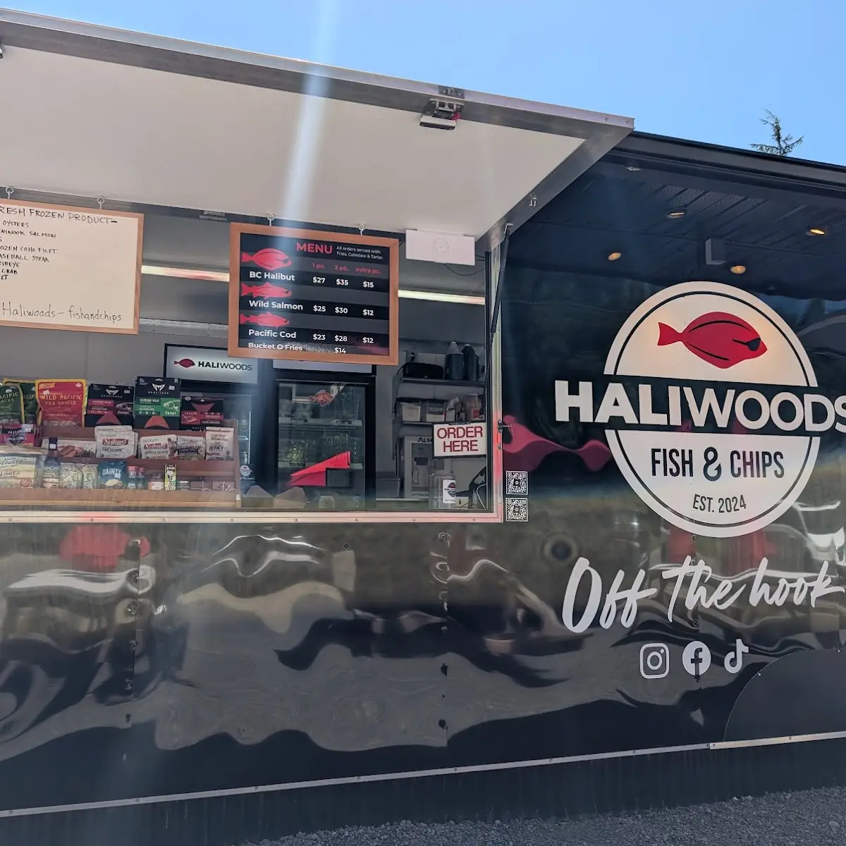 Menu, HALIWOODS