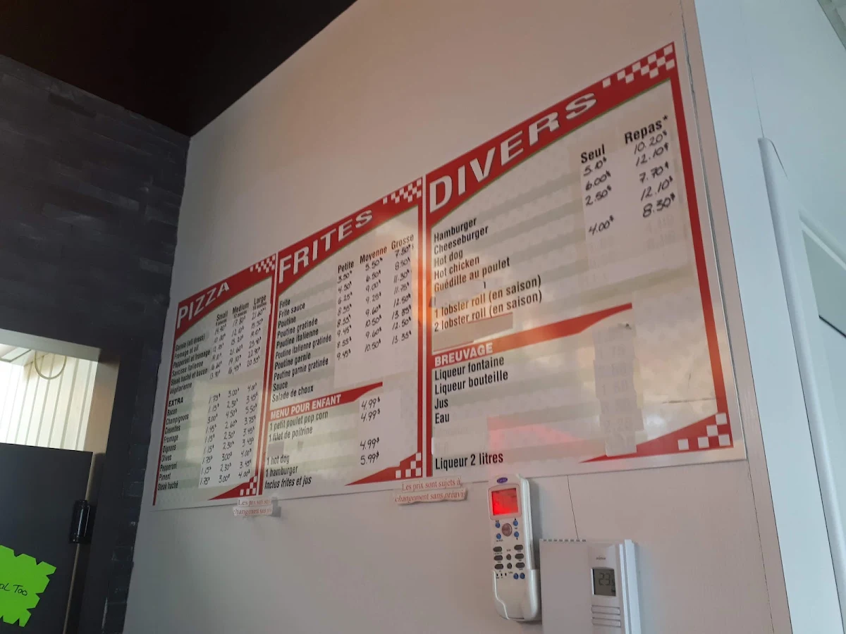 Menu, Fritou Begin Express