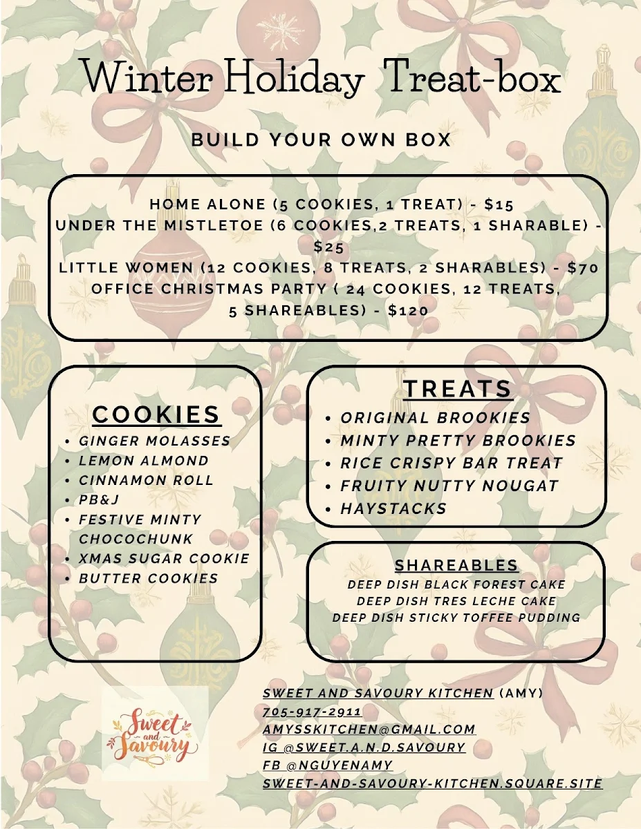 Menu, The Prep Kitchen