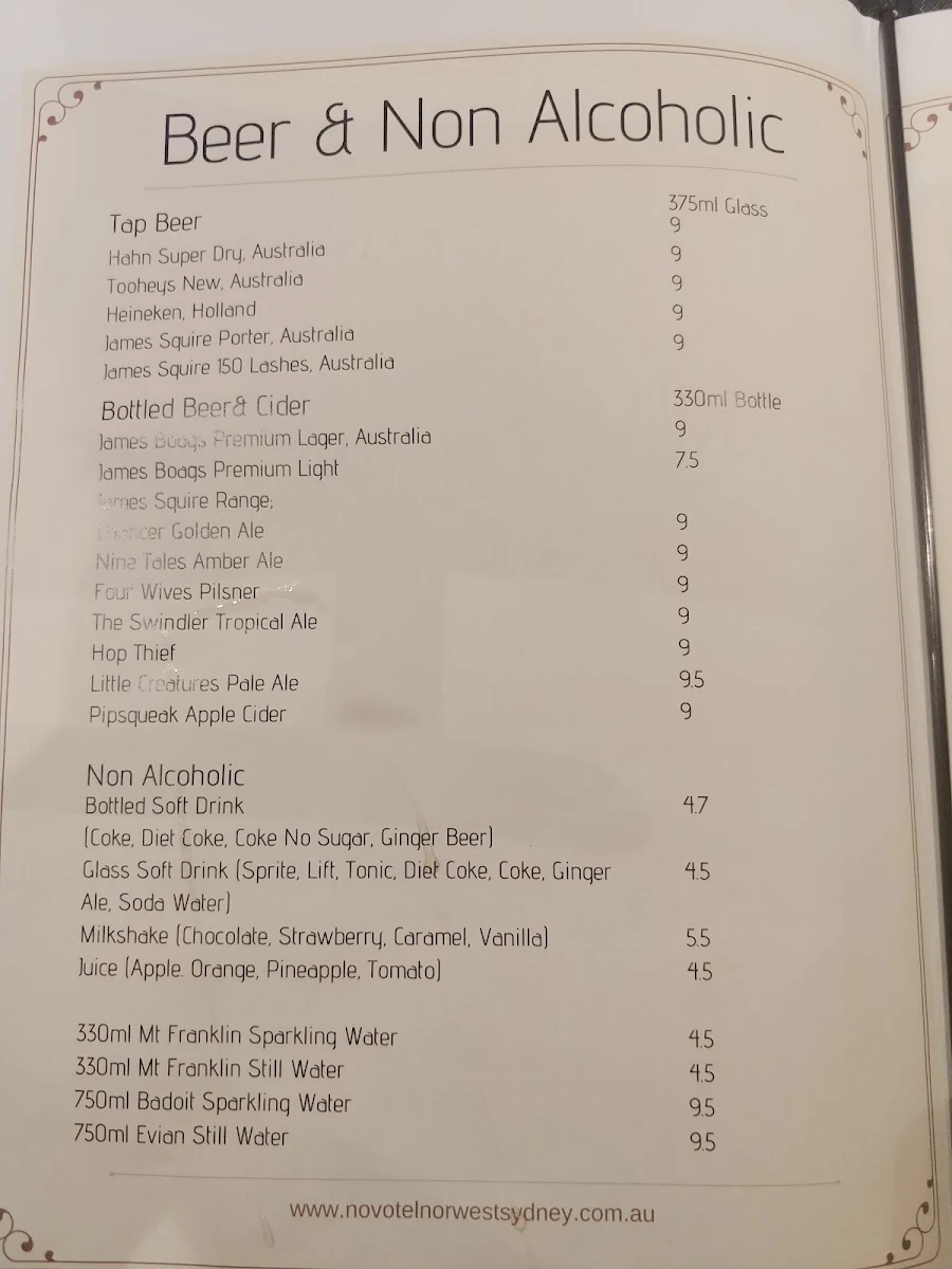 Menu, elena ristorante