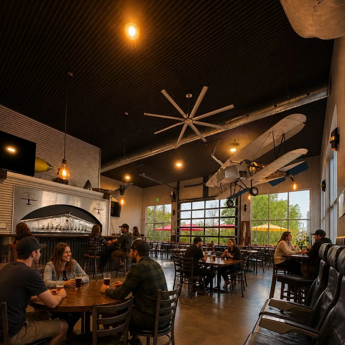 Vibe, Le hangar à Houblon