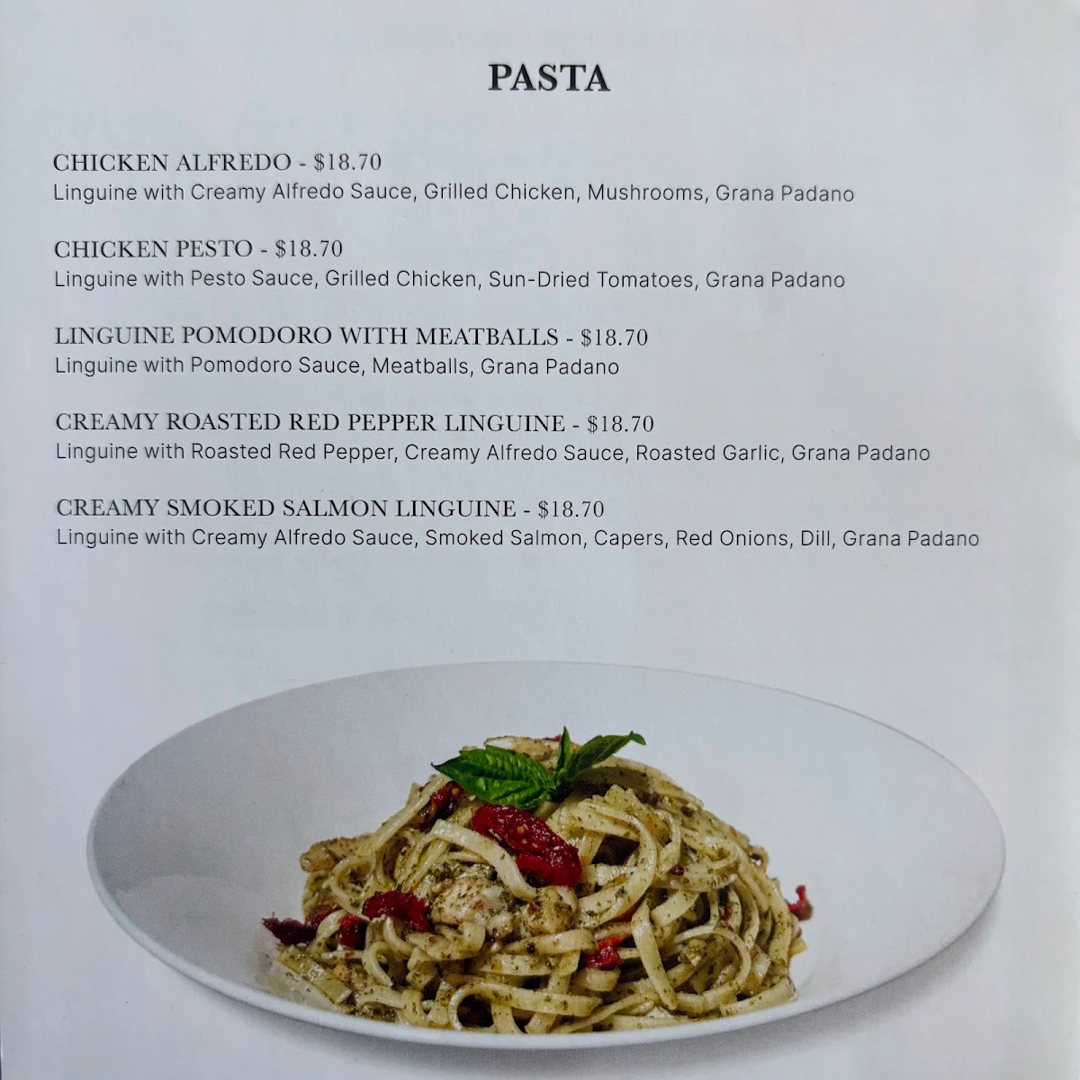 Menu photo 1