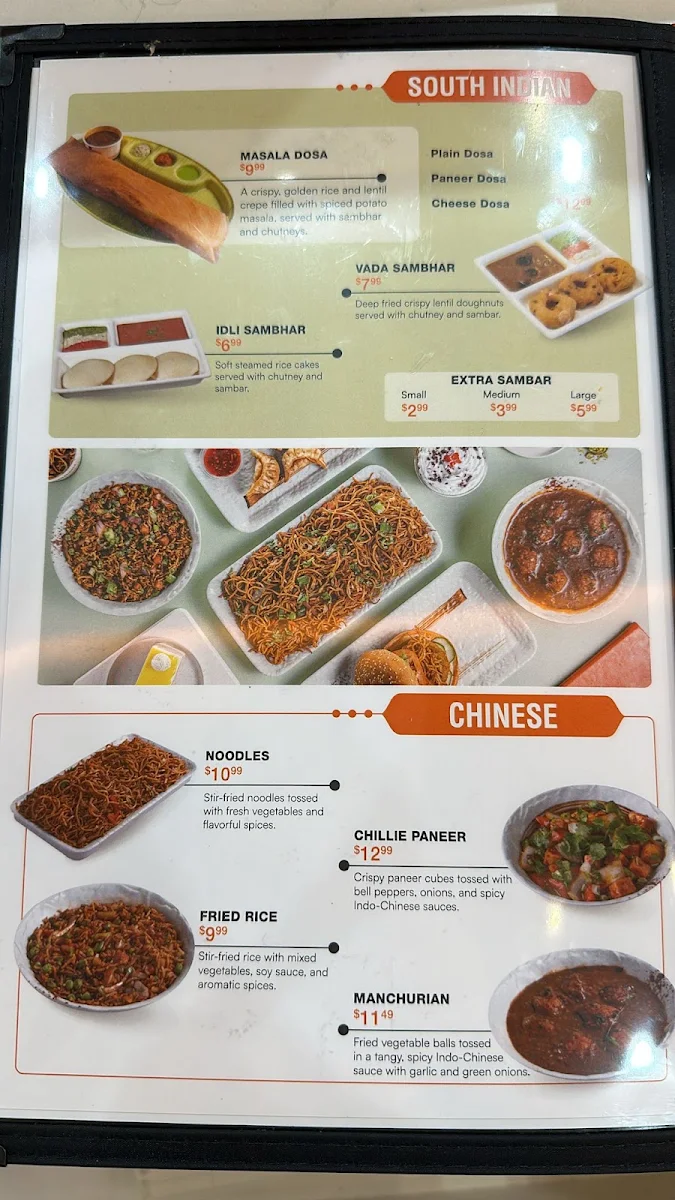 Menu, Rajdhani Sweets & Restaurant (Brantford)
