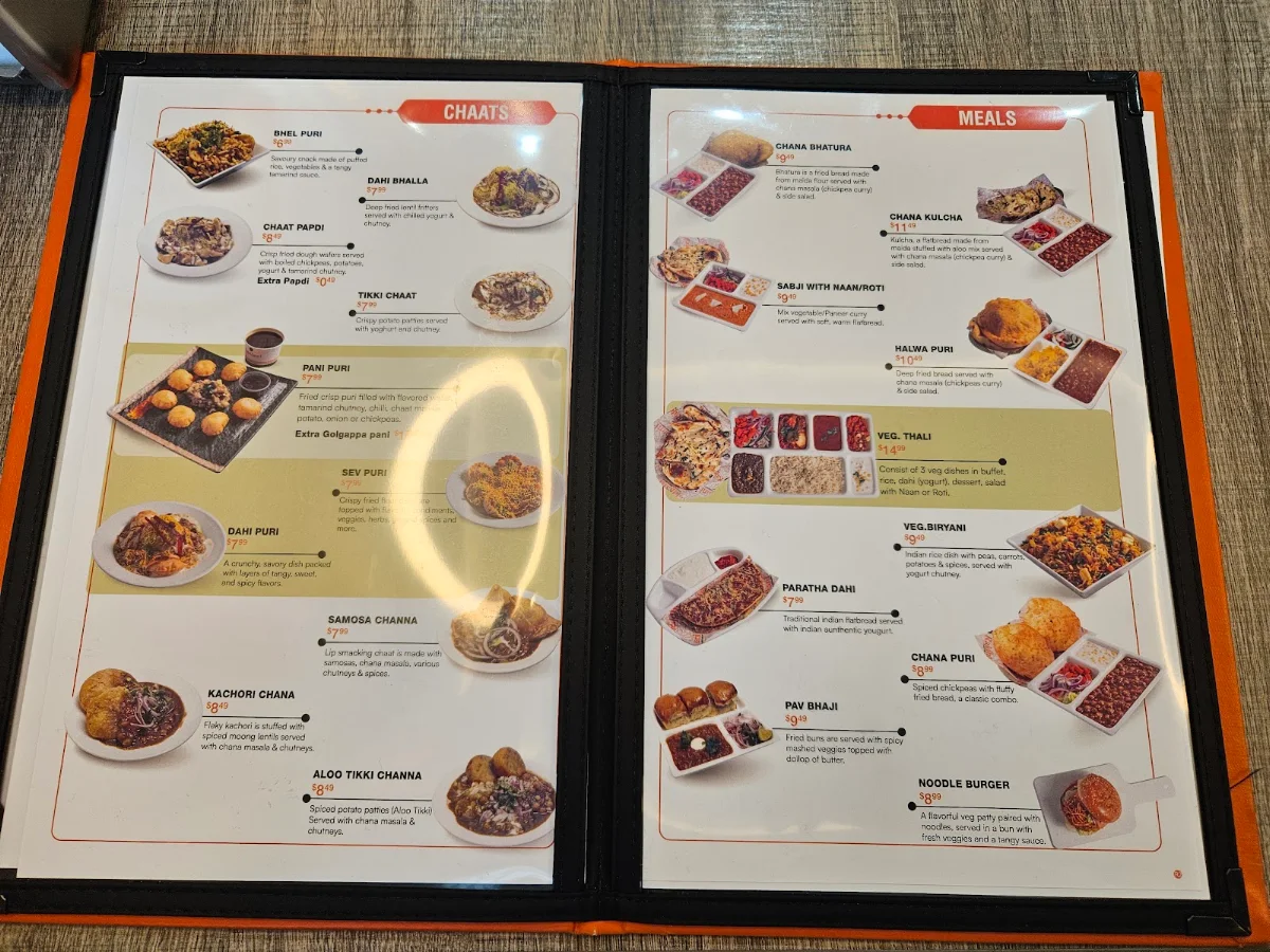 Menu, Rajdhani Sweets & Restaurant (Brantford)