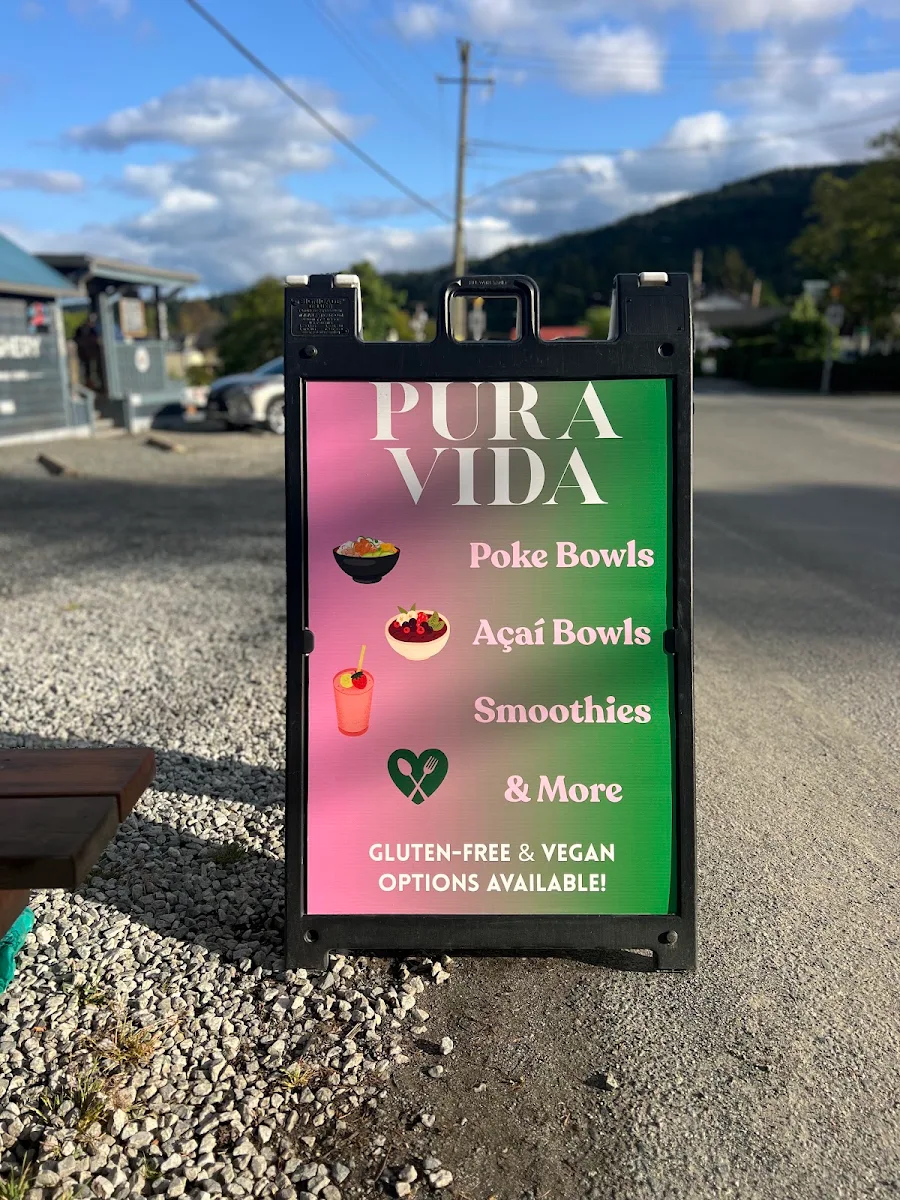 Menu, Pura Vida