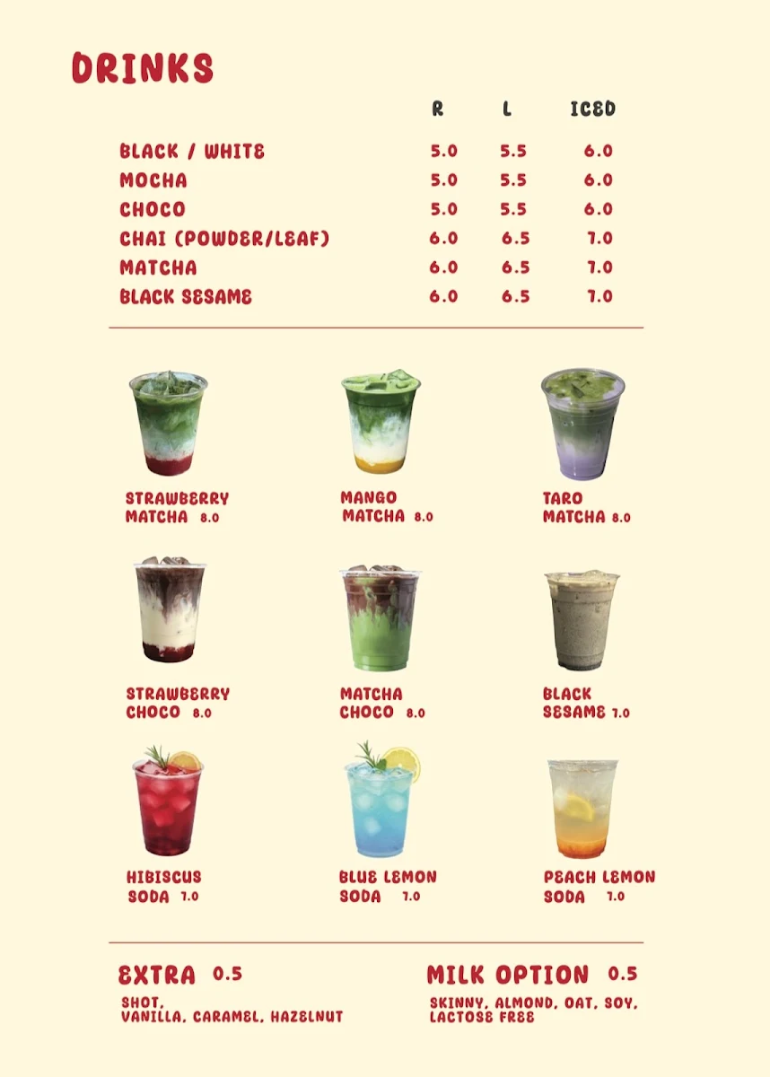 Menu, Lazy morning