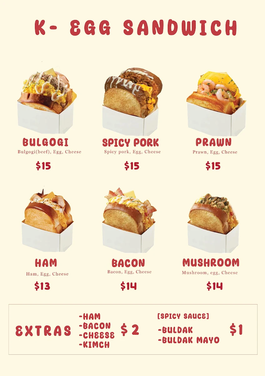 Menu, Lazy morning