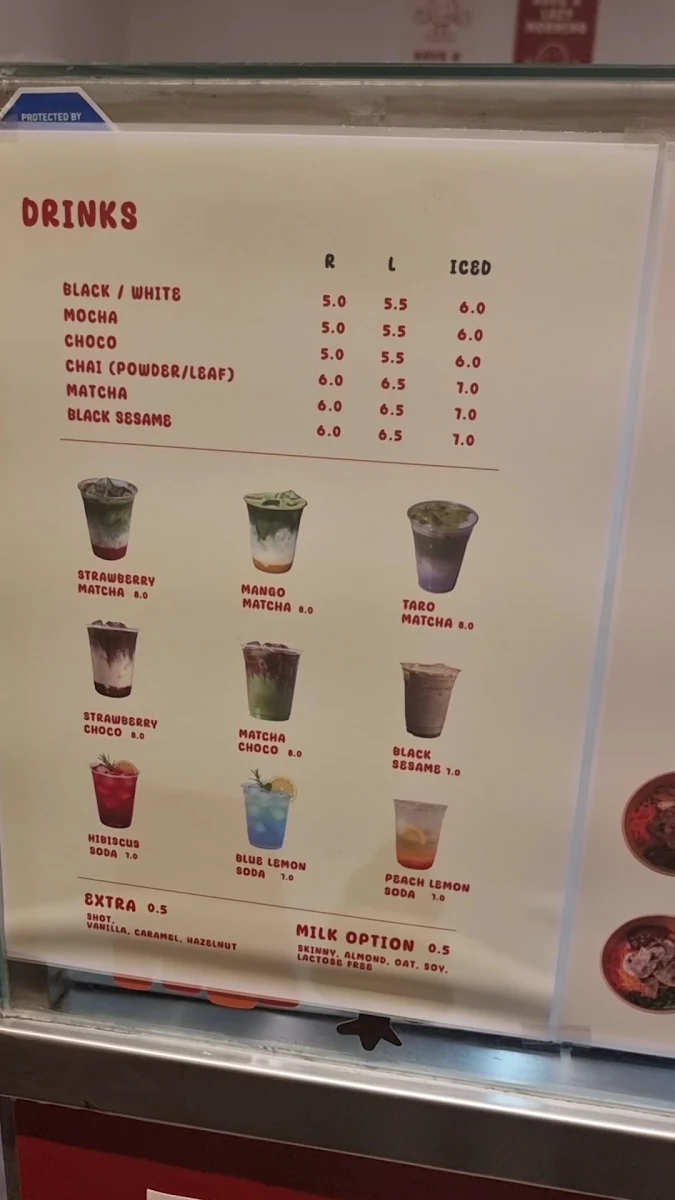 Menu, Lazy morning