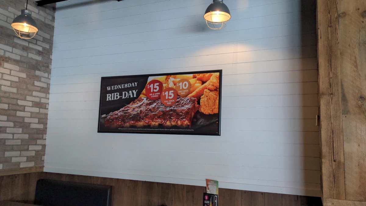Menu, Chuck's Roadhouse Bar and Grill