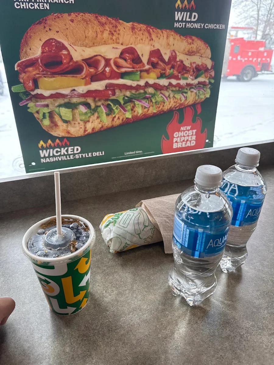 Menu, Subway