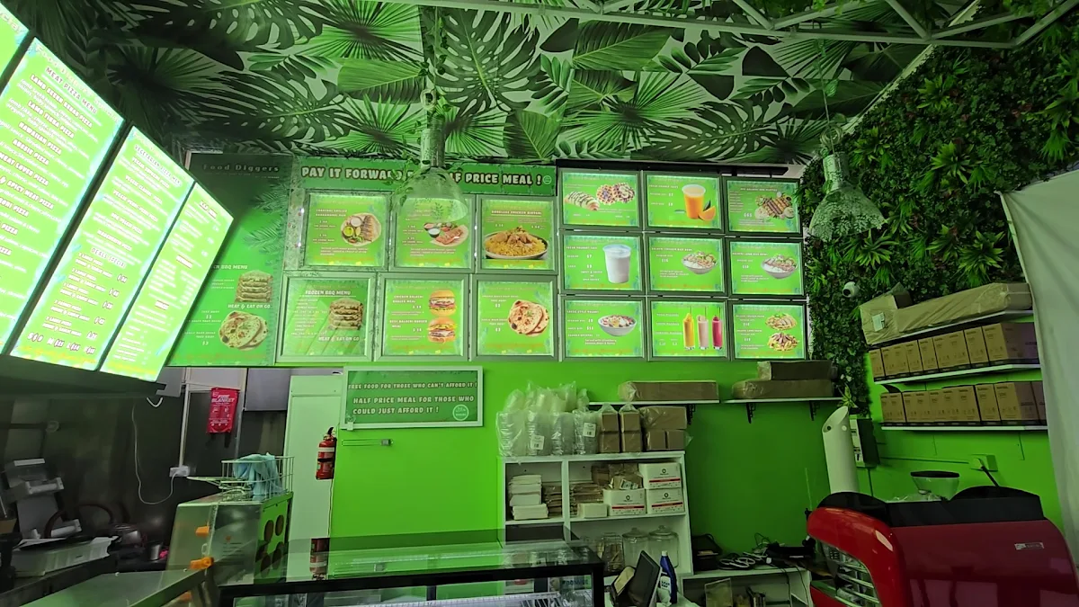 Menu, Food Diggers