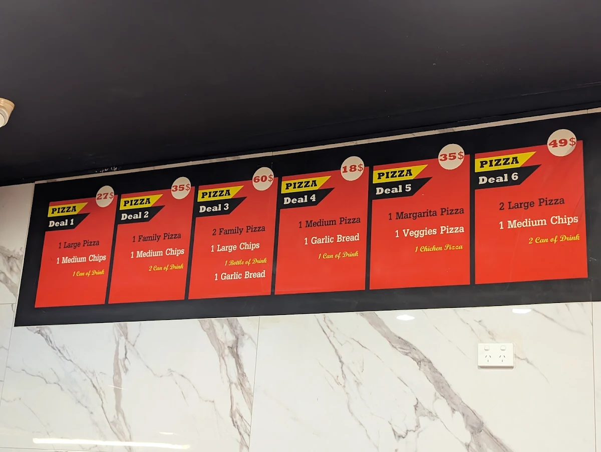 Menu, Mina Bakery & Sons