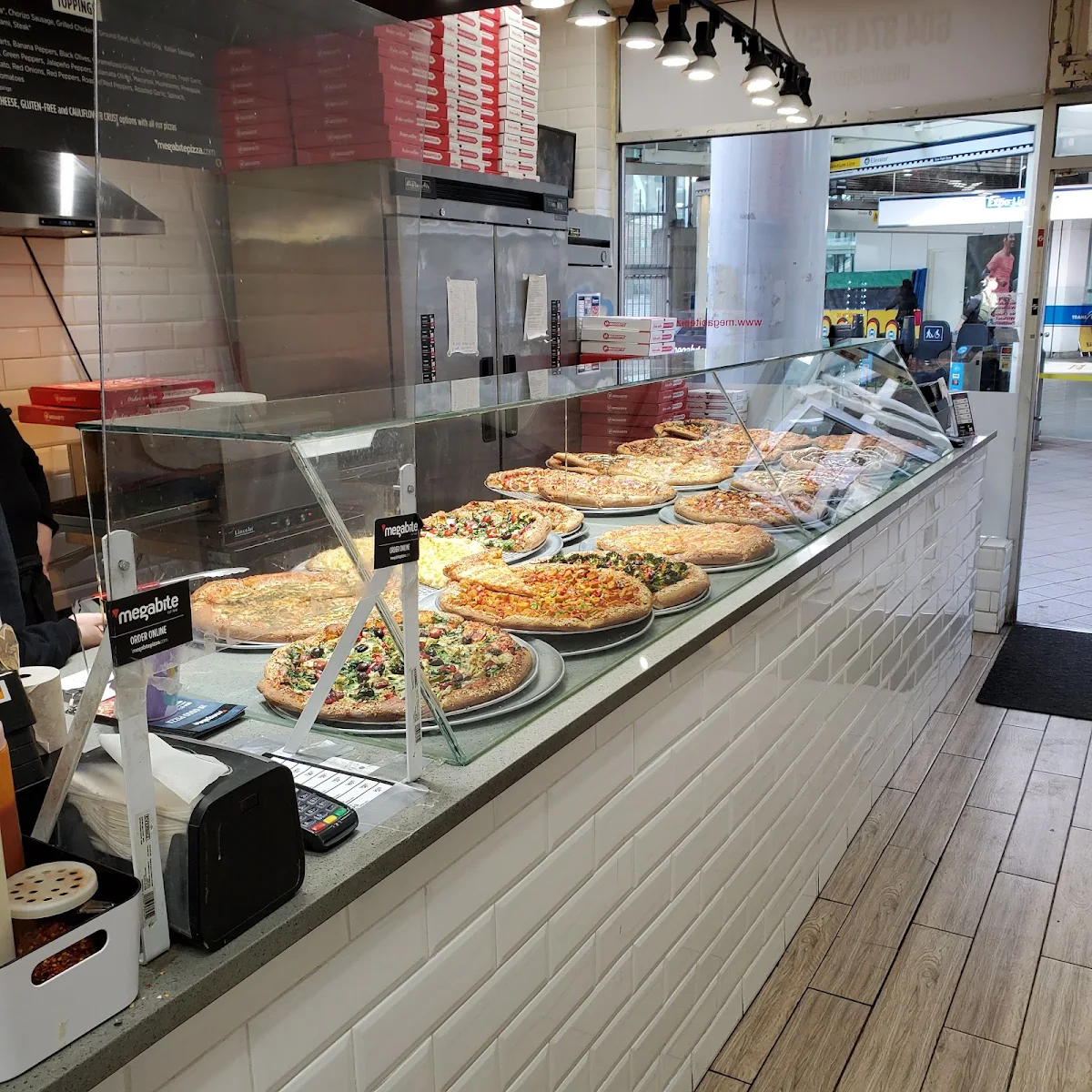 Vibe, Megabite Pizza Commercial Drive