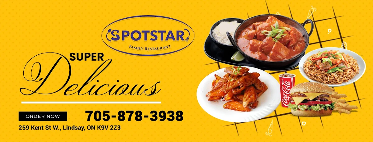 Menu, Spotstar Family Restaurant