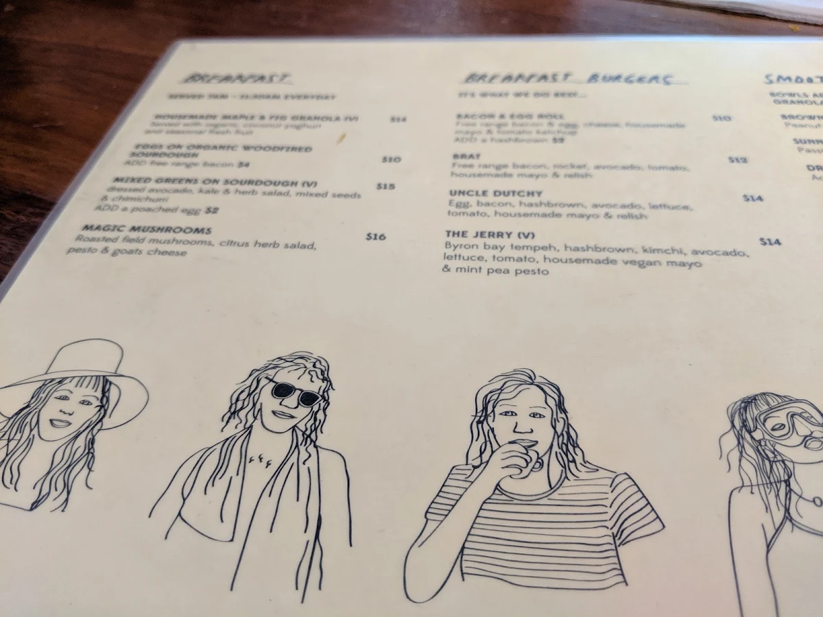 Menu, Old Maids
