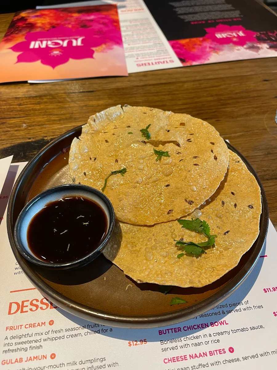Menu, Jugni Restaurant & Bar