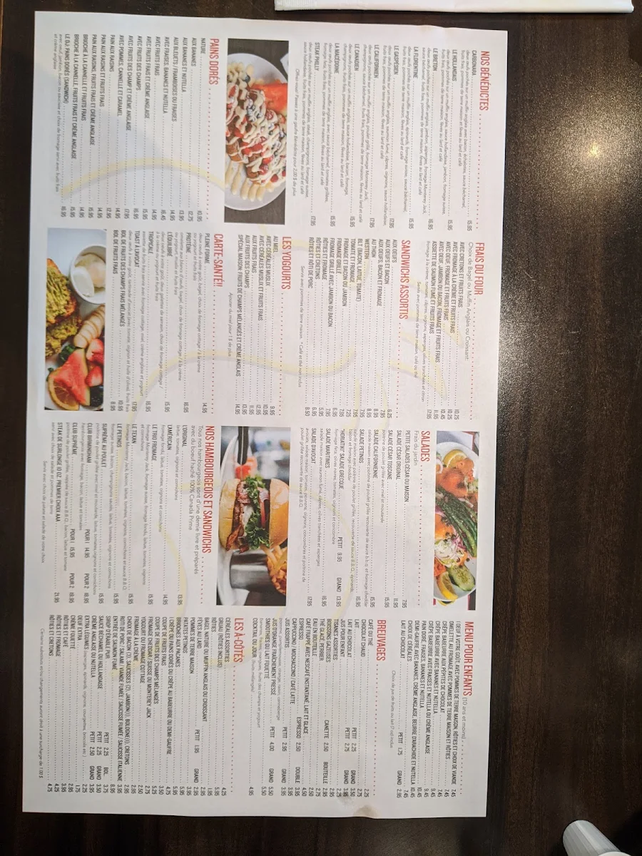 Menu, Petinos