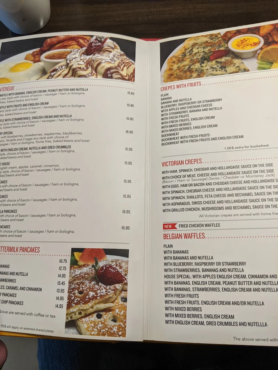 Menu, Petinos
