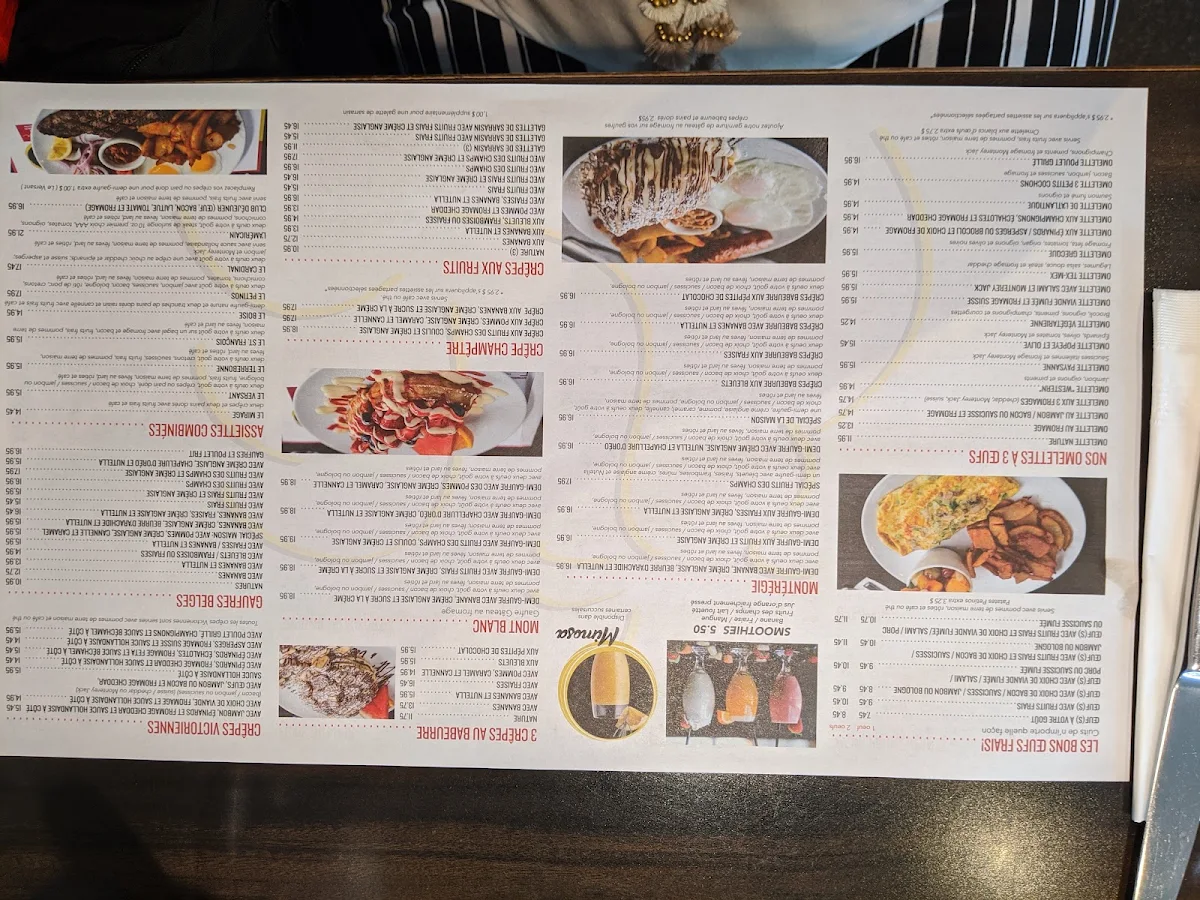 Menu, Petinos