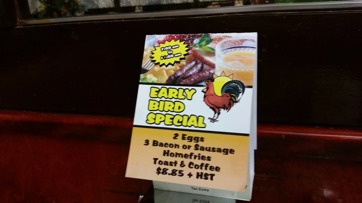 Menu, Basell’s Restaurant & Tavern
