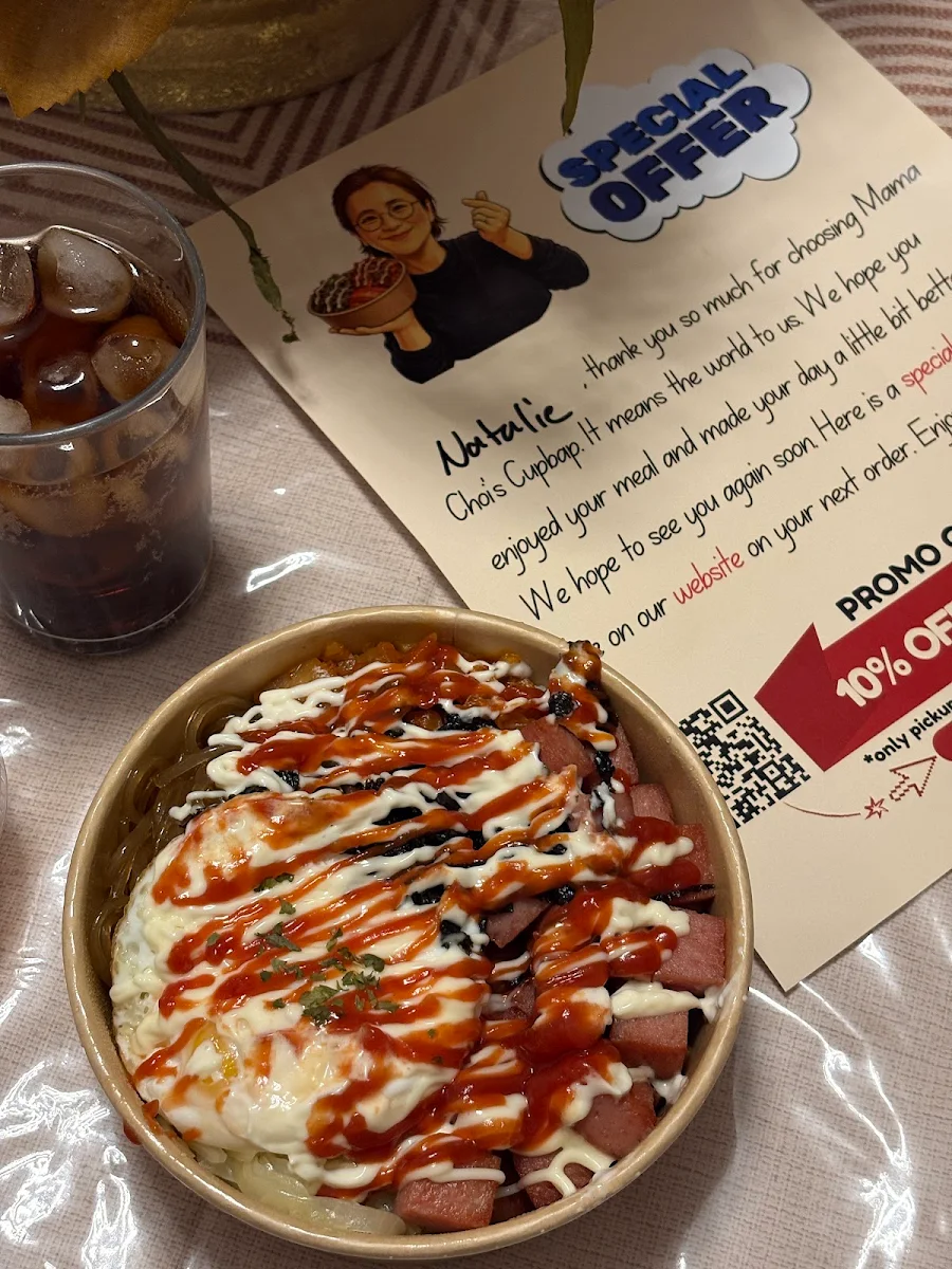 Food & drink, Mama Choi's Cupbap