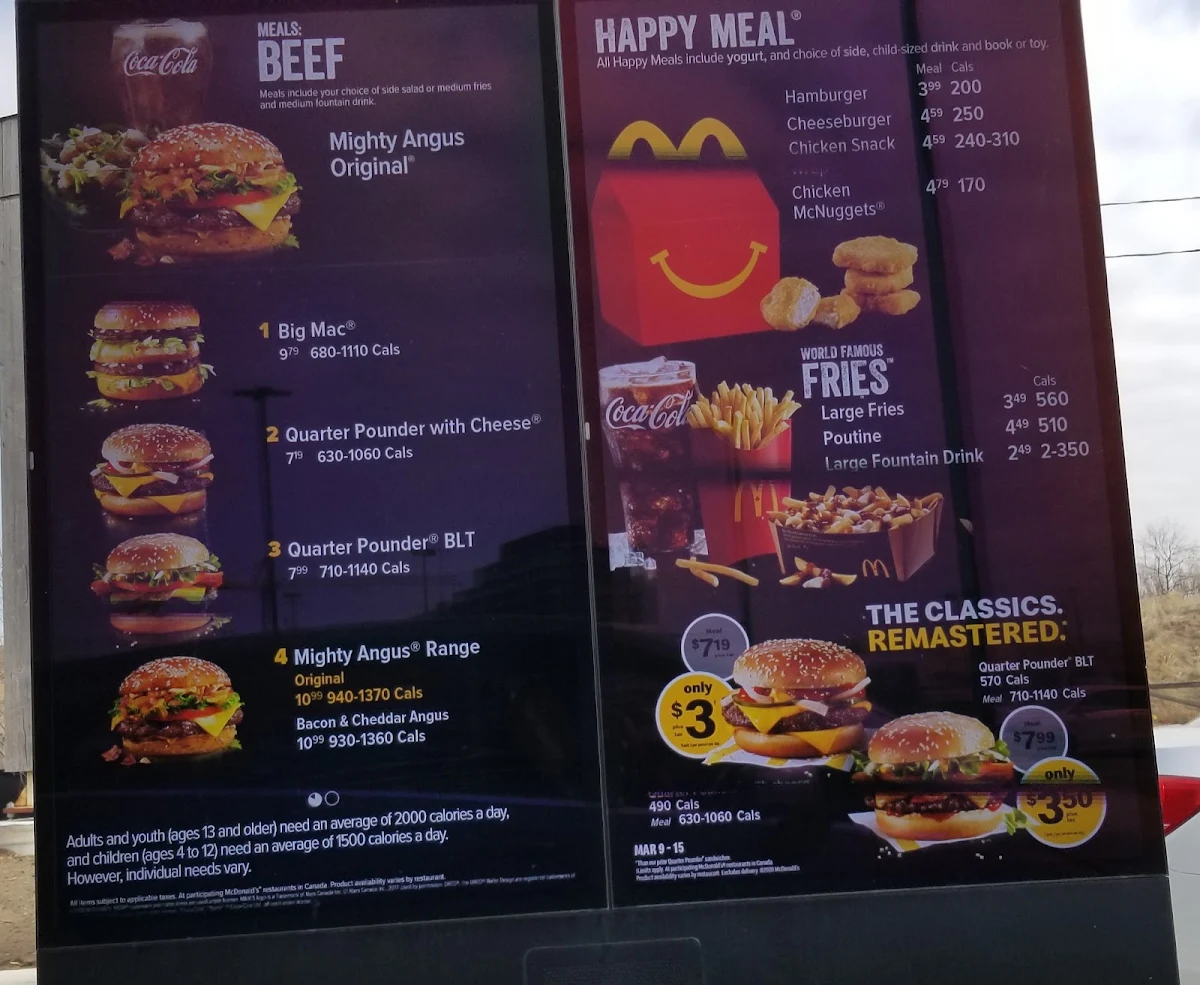 Menu photo 1