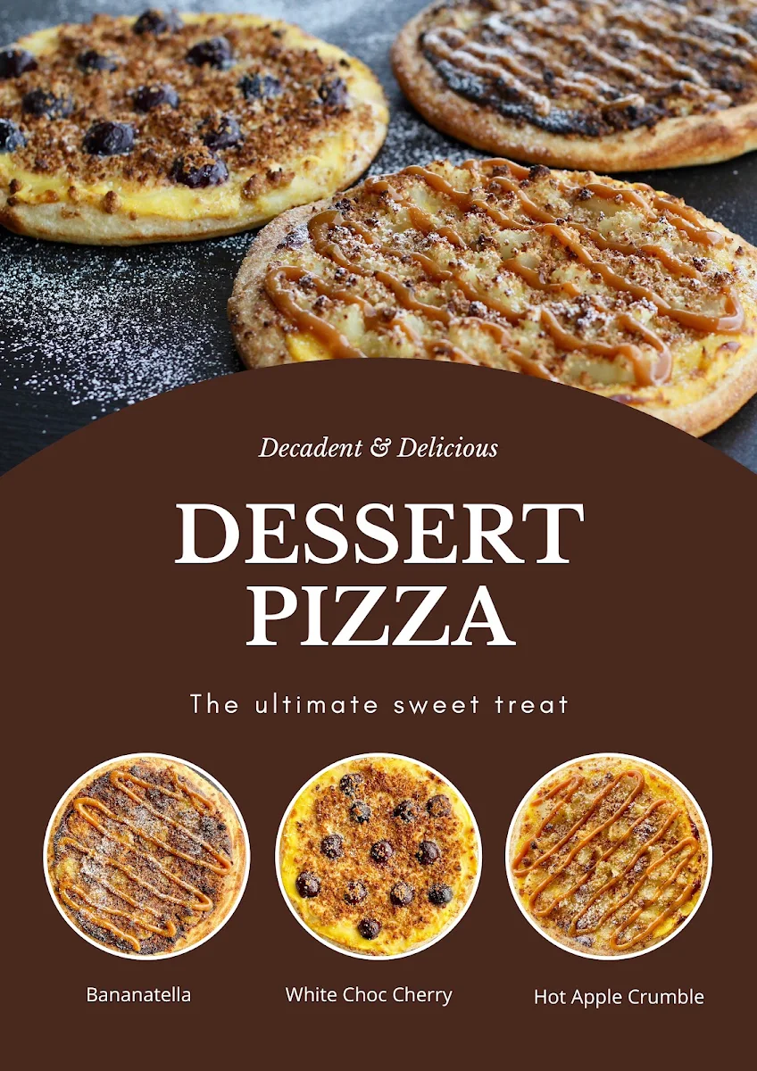Menu, Topped Pizza