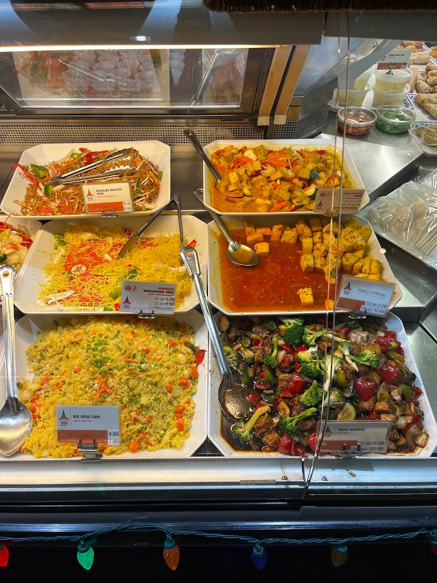 Menu, Maison Thaï