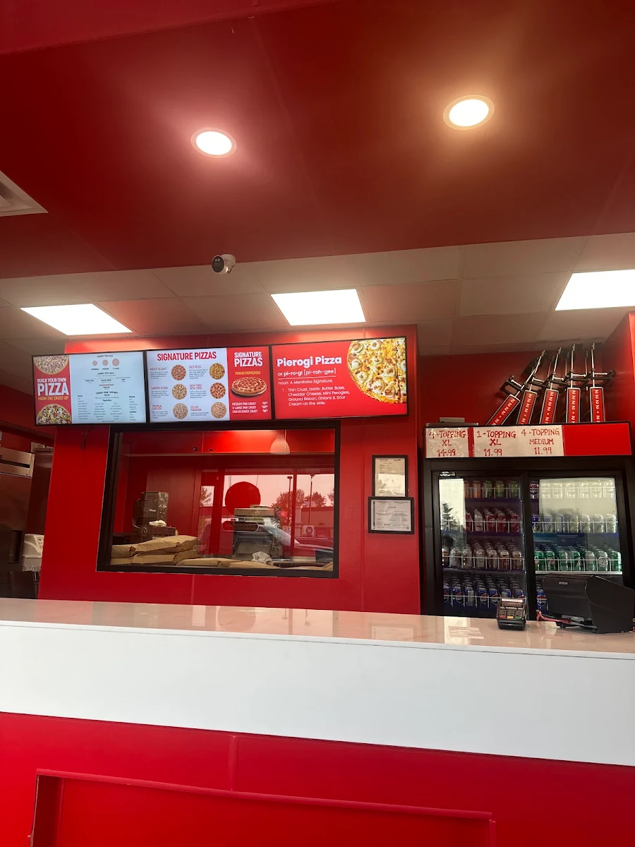 Menu, Pizza Hotline