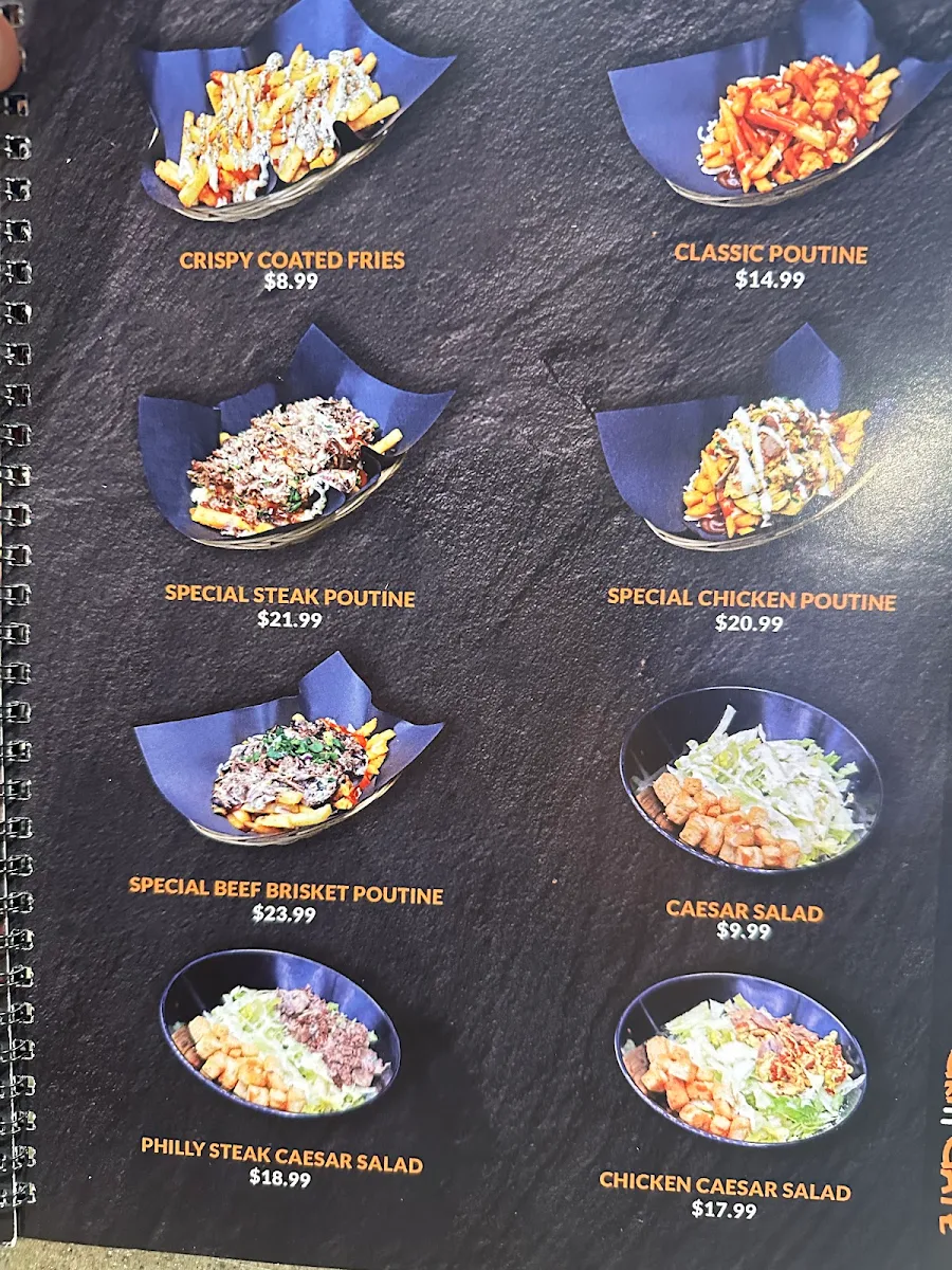 Menu, Grill Gate