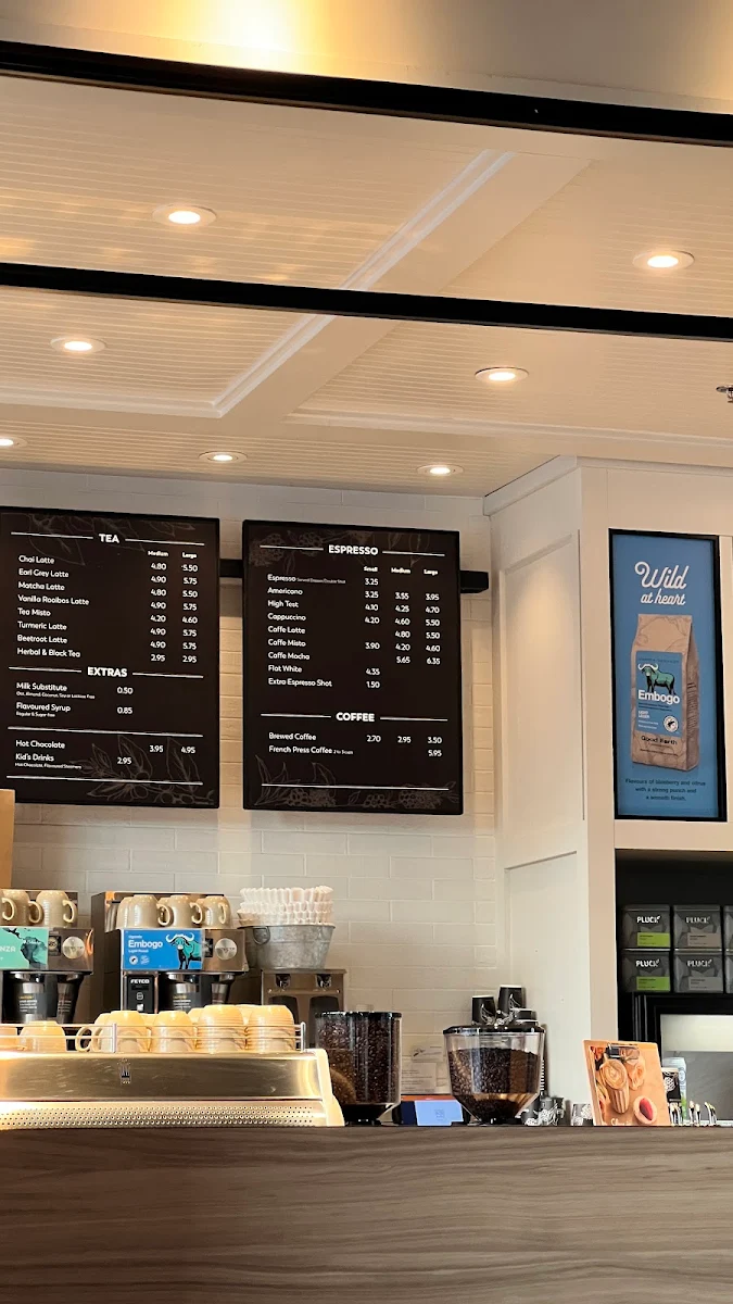 Menu, Good Earth Coffeehouse - Verve, East Village
