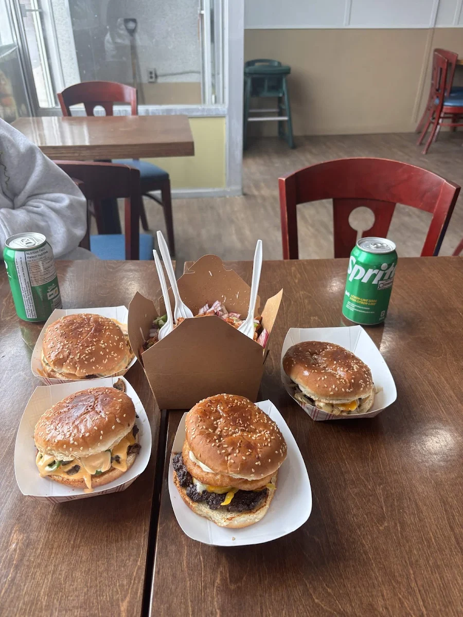 Food & drink, Pizza & Smash Burger