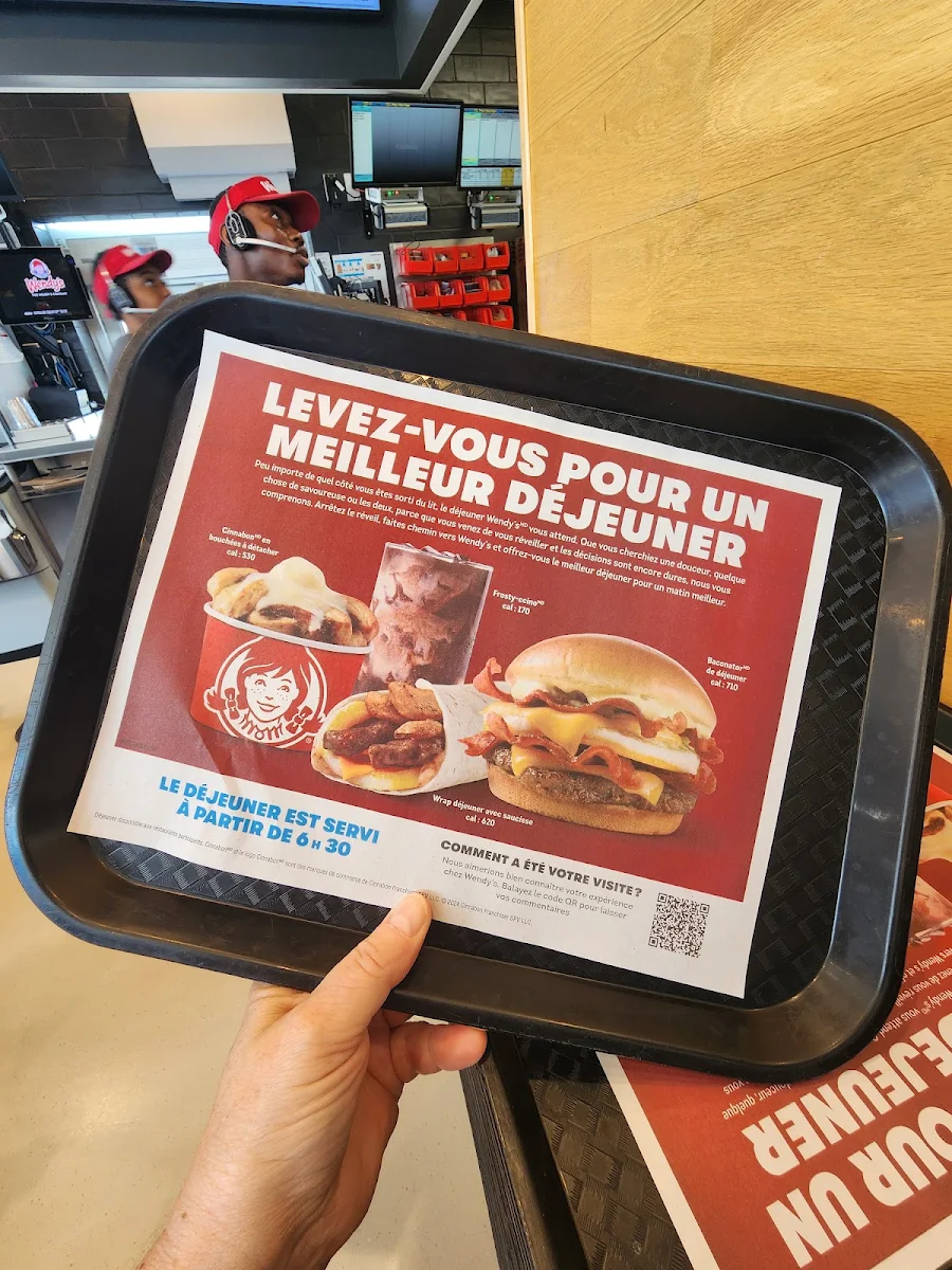 Menu, Wendy's