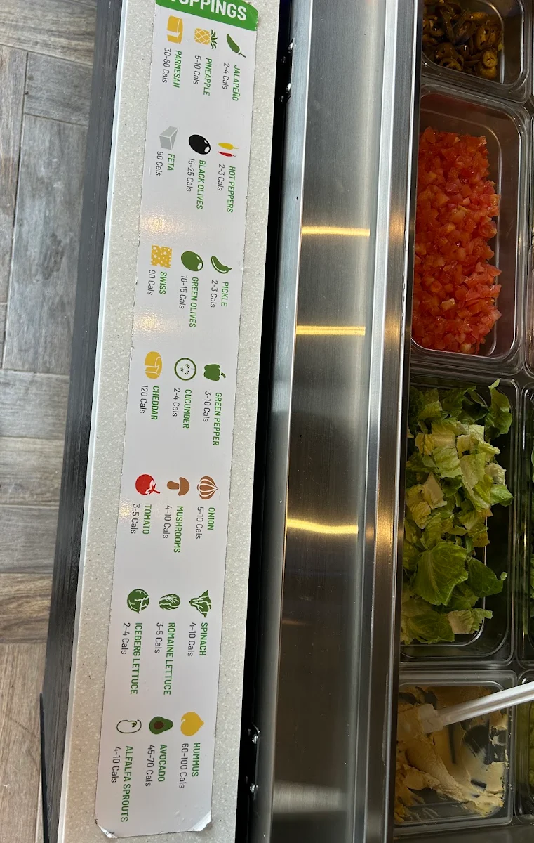Menu, Pita Pit - Empire Court