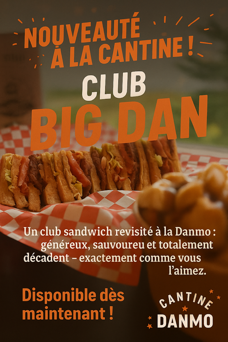 Menu, Cantine Danmo