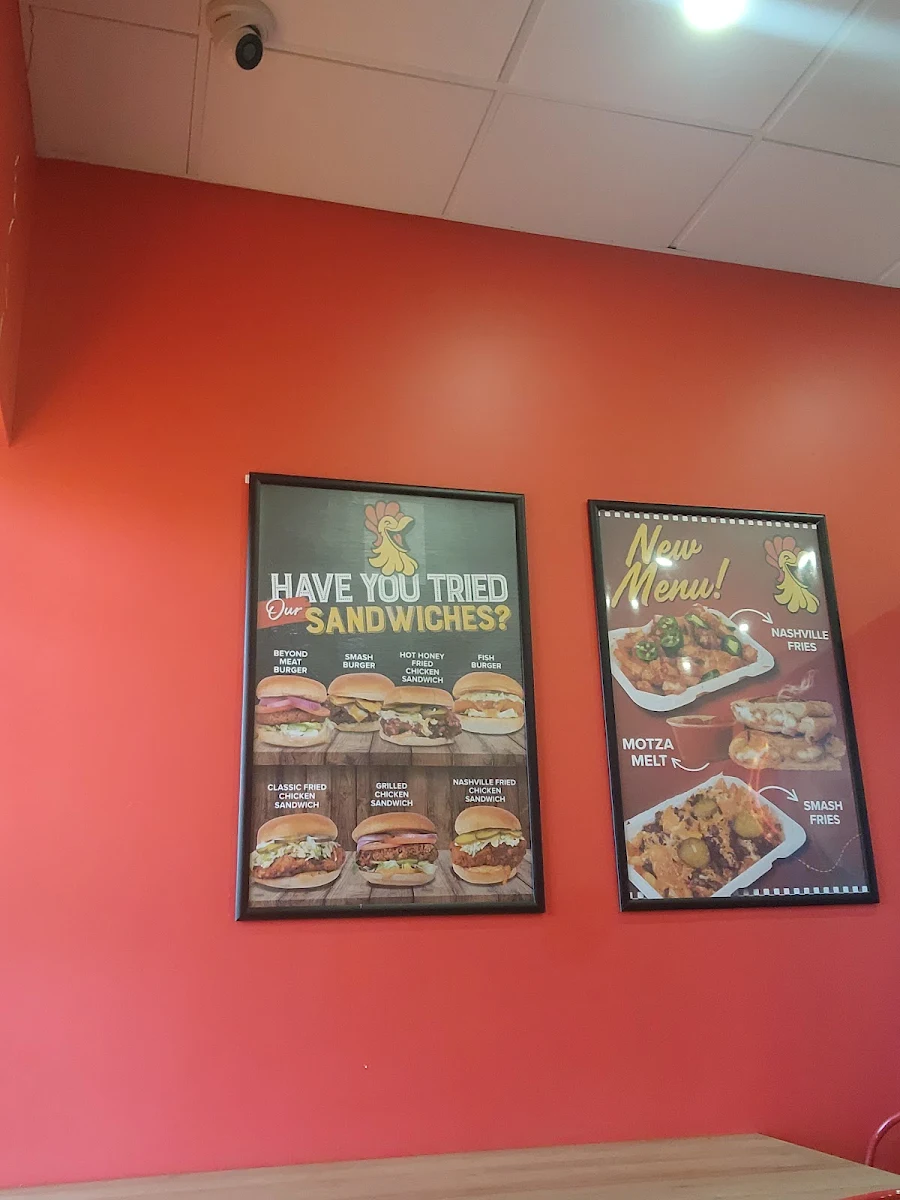 Menu, Chicken N’ Dough Express