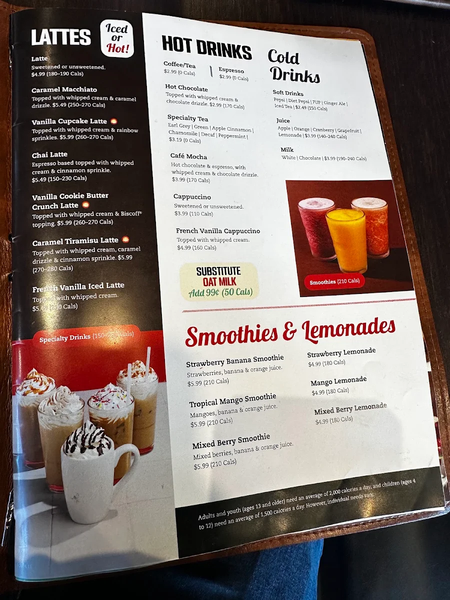 Menu, Stacked Pancake & Breakfast House