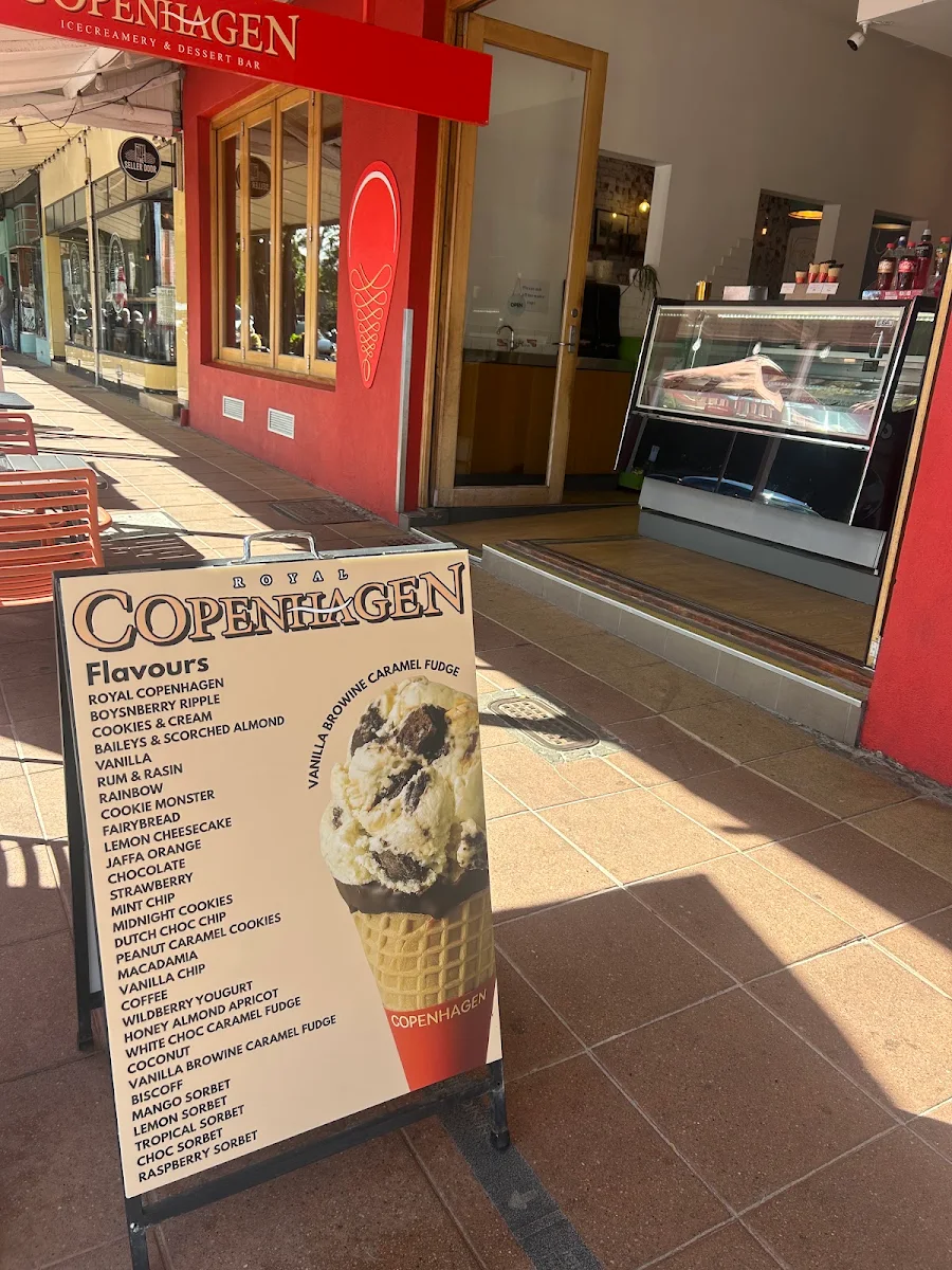 Menu, Royal Copenhagen