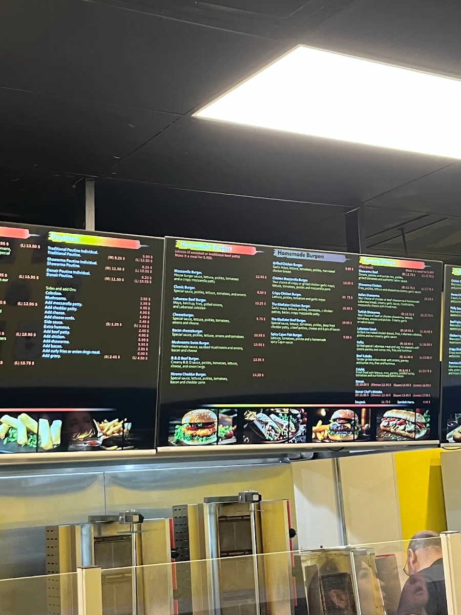 Menu, Grill & Wrap