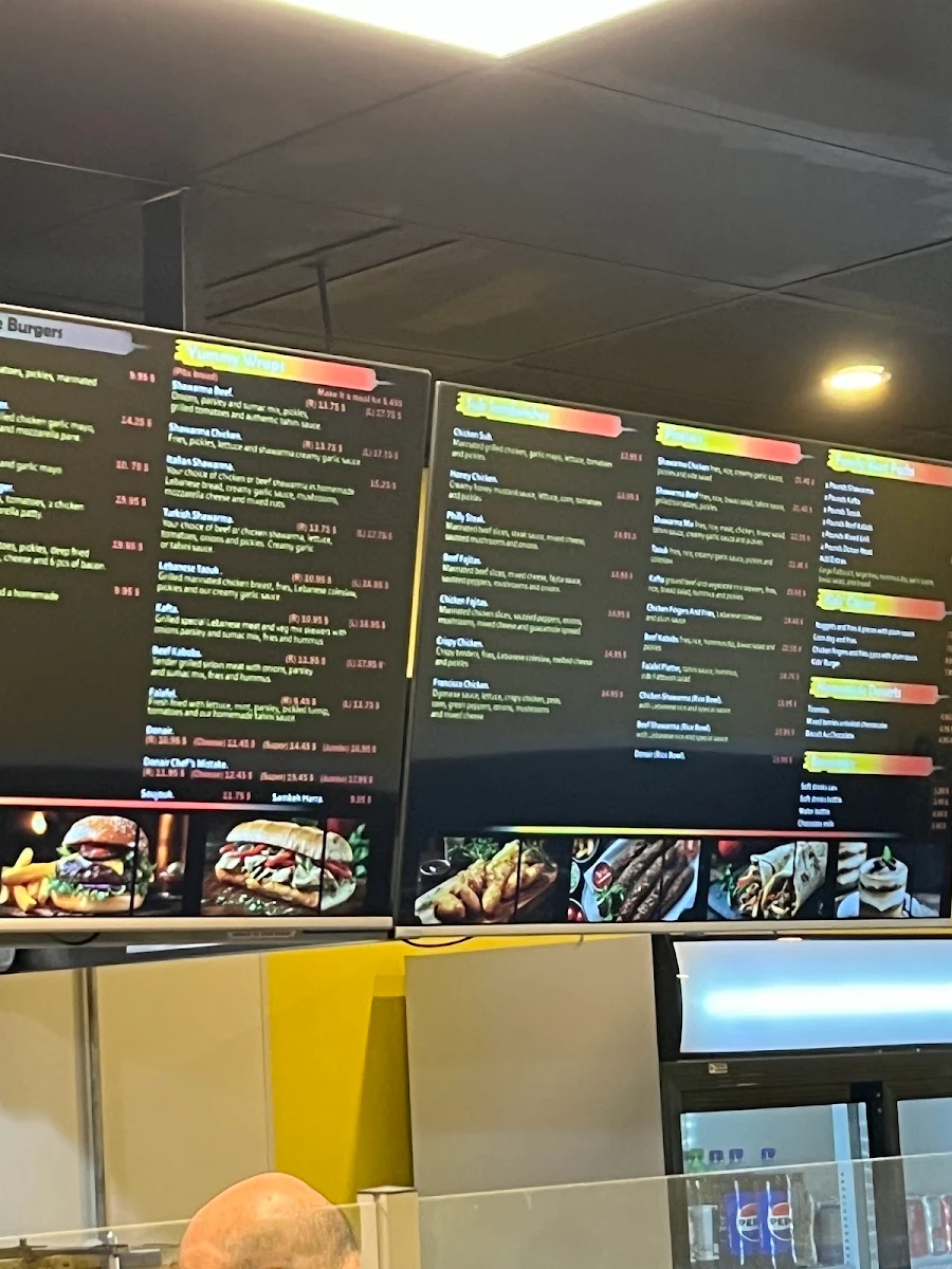 Menu, Grill & Wrap