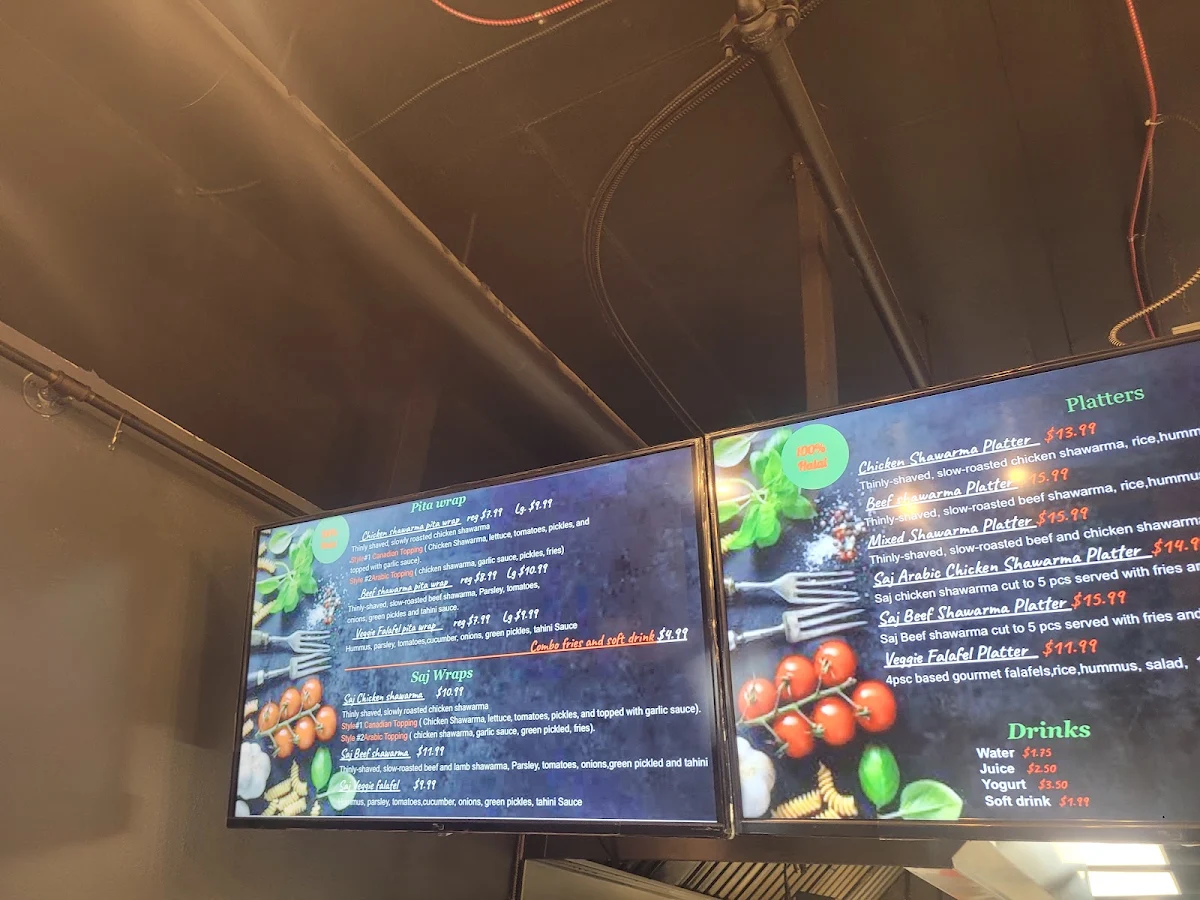 Menu, Fattoush Mediterranean Grill