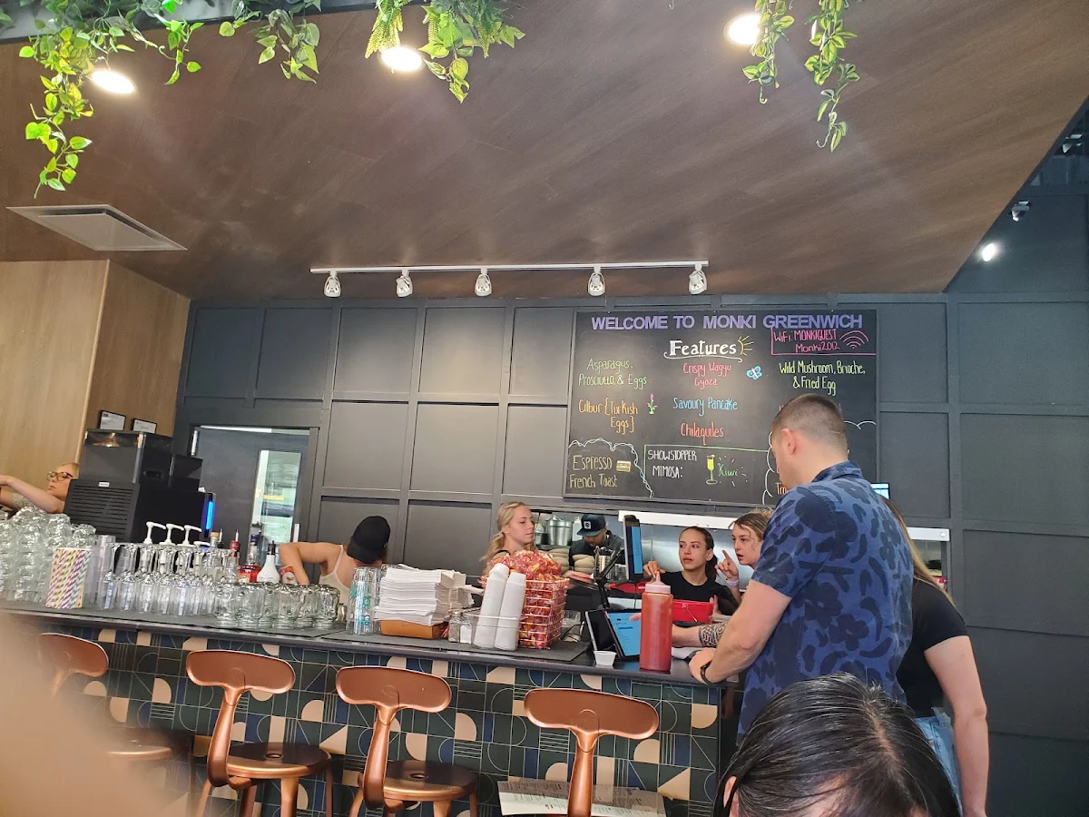 Vibe, Monki Breakfast Club & Bistro Greenwich