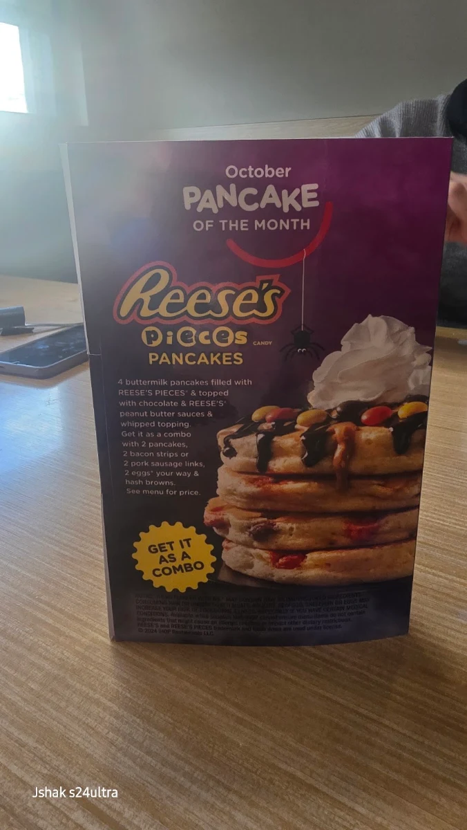 Menu, IHOP