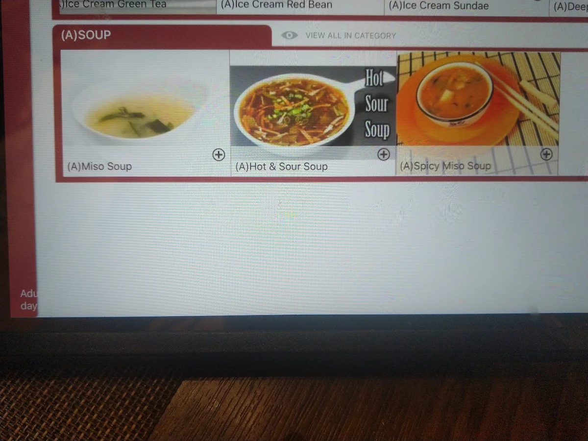 Menu, Golden Maki Japanese Restaurant