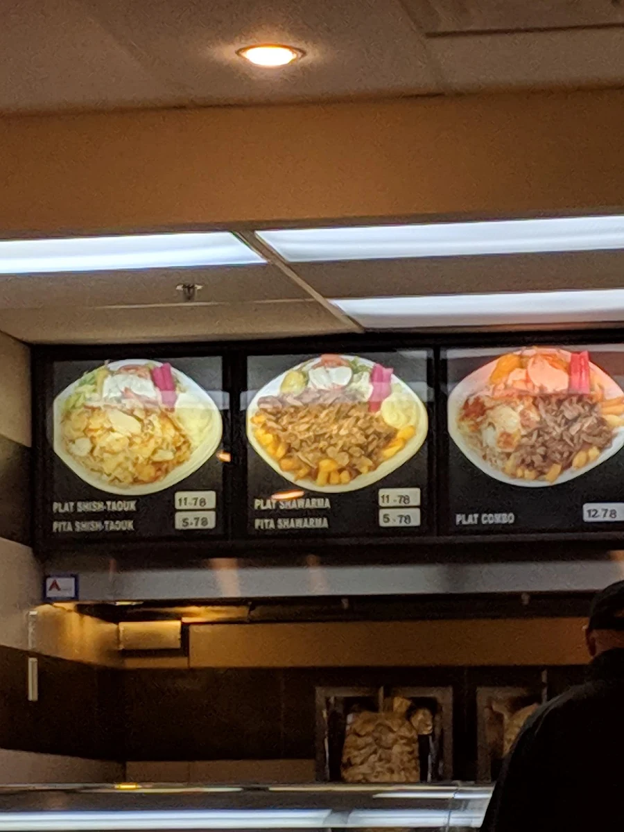 Menu, Amir