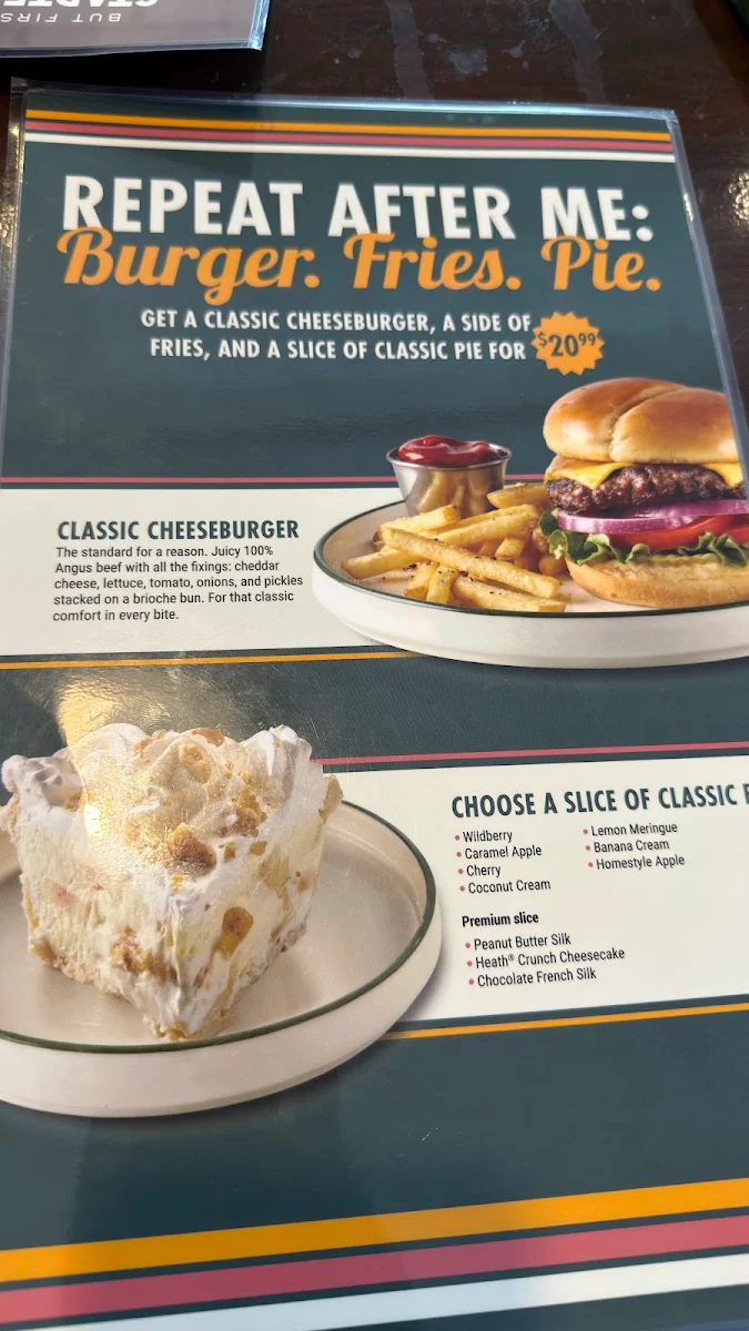 Menu, Perkins American Food Co.