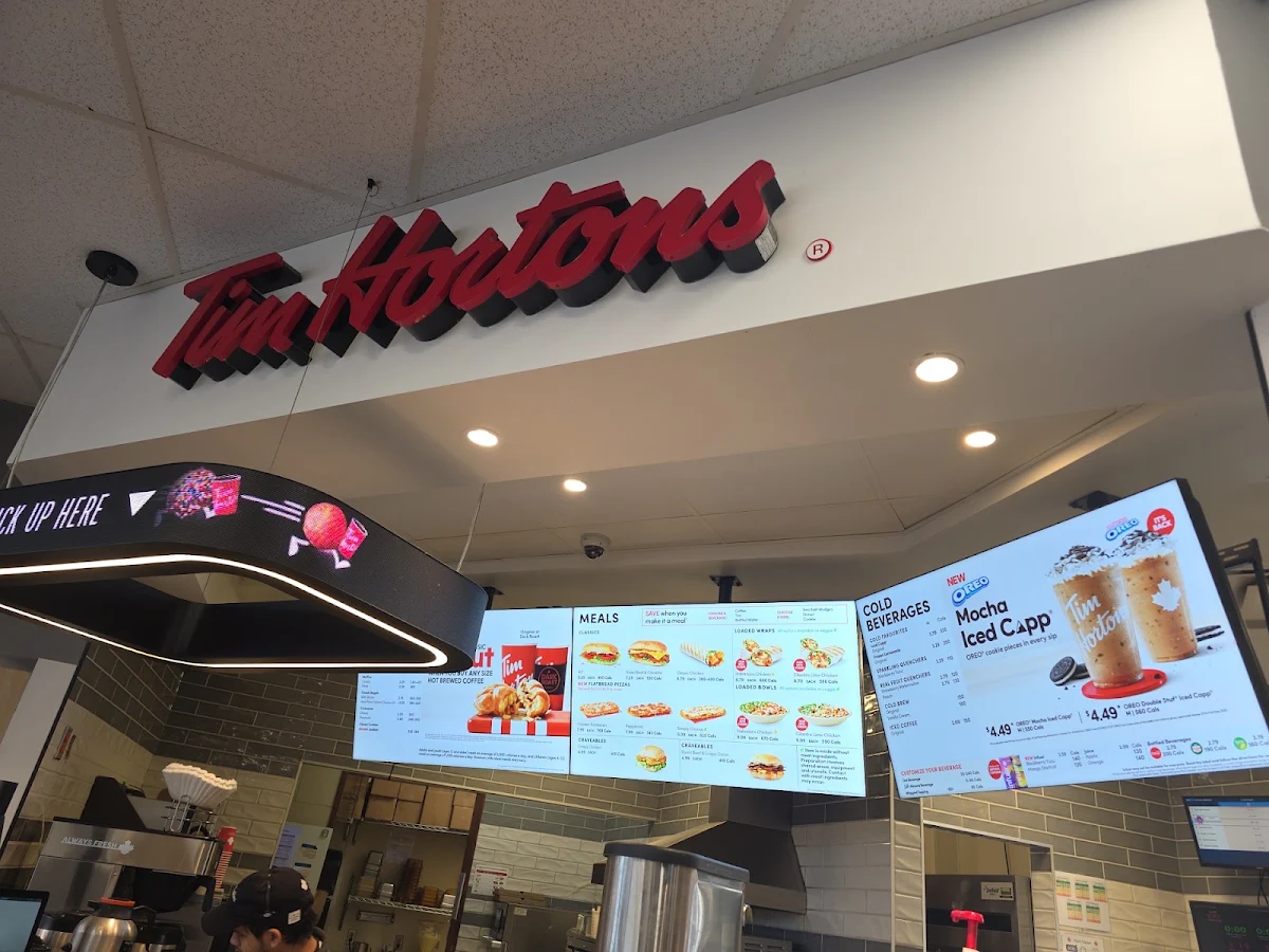 Menu, Tim Hortons